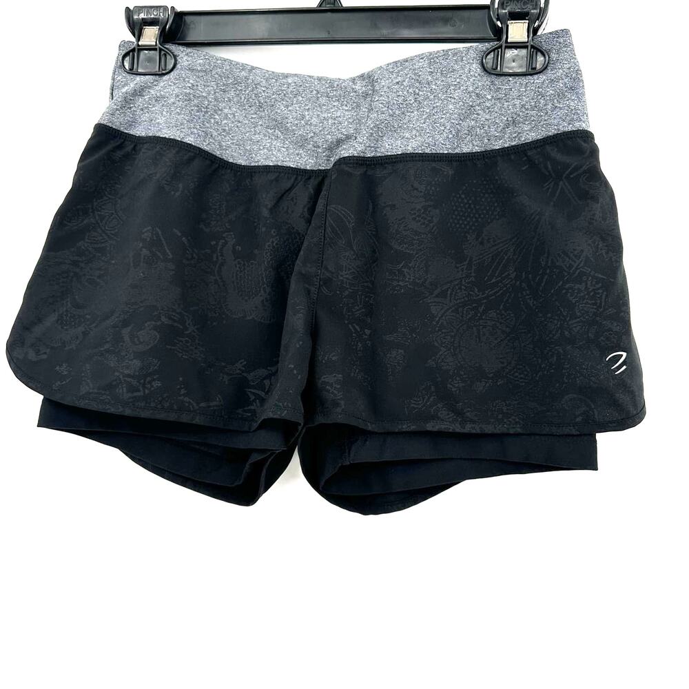 MPG size XS black running shorts built in spandex shorts elastic waist